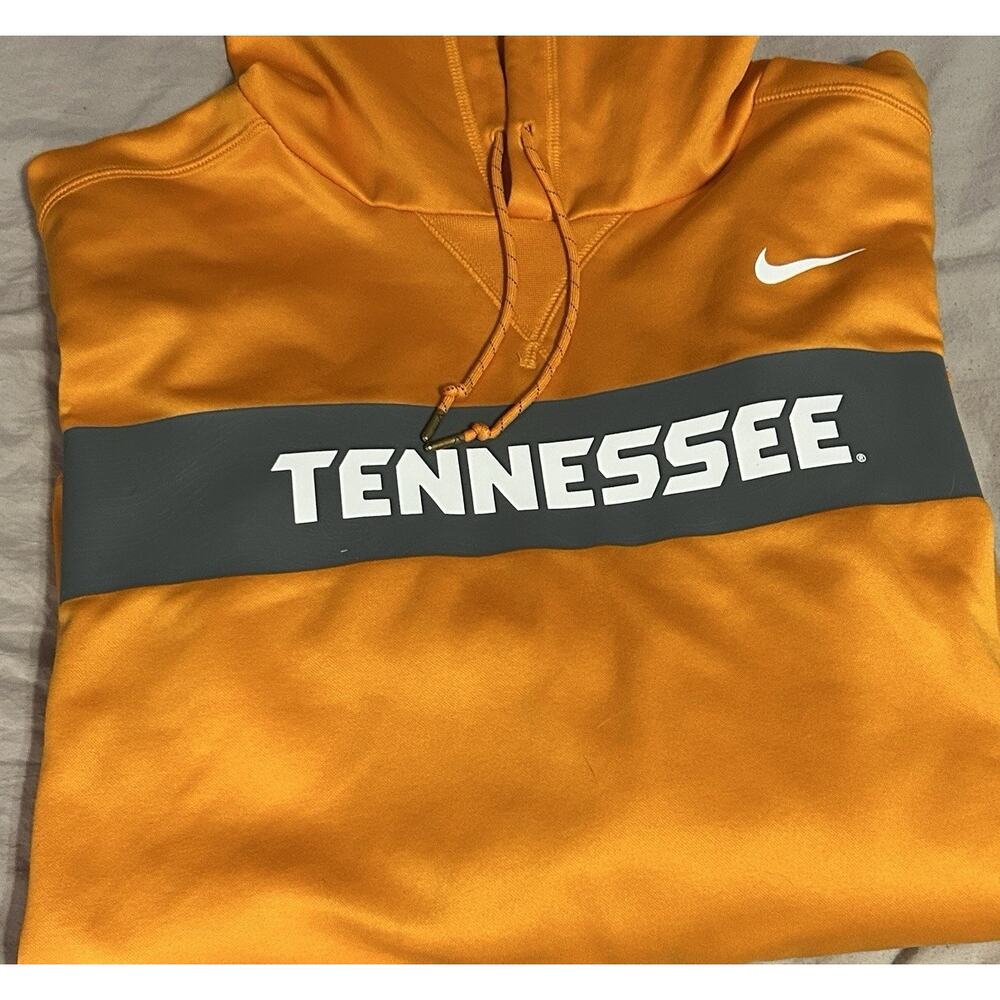 Nike Tennessee Volunteers Hoodie Mens Large Orange Pullover NCAA Vols Sweatshirt - Picture 8 of 8